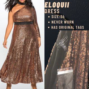 ELOQUII Sequins Formal Dress | Size: 24